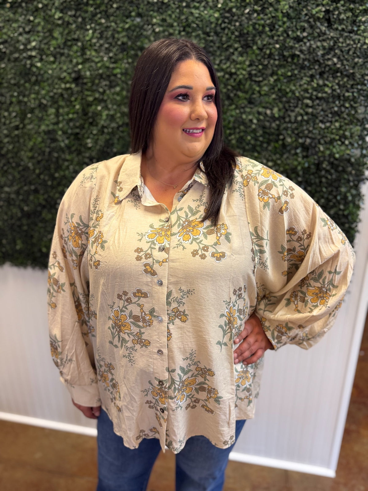 Grateful Gathering Blouse - Plus