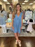 Rodeo Chic Denim Romper