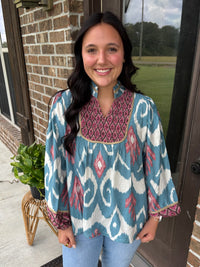 Woven Lore Boho Blouse