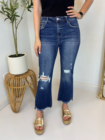 Camille Crop Flare Jean - Risen