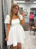 Joy of My Life Jacquard Dress