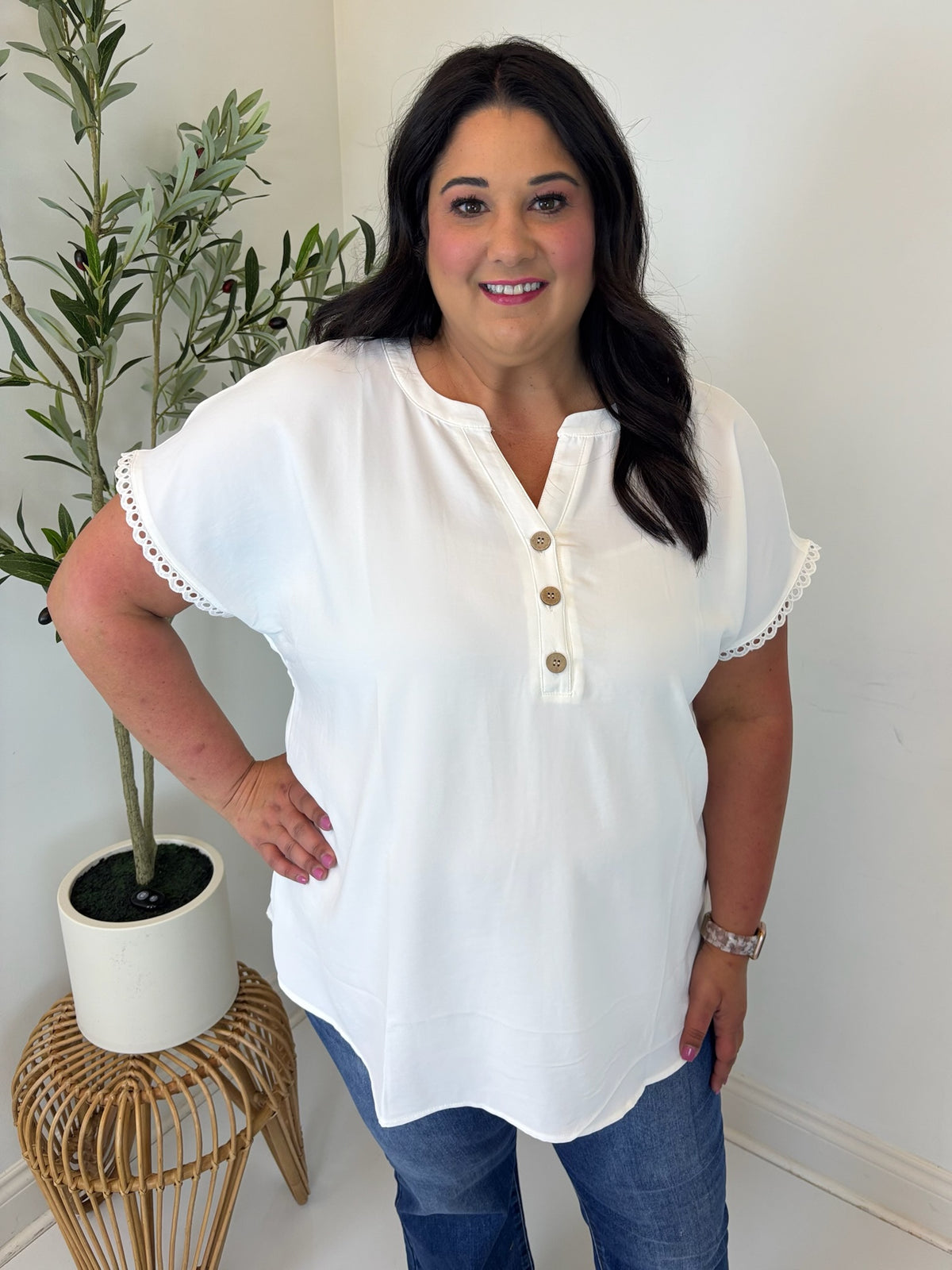 Simply Graceful Blouse - Plus