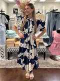 Midnight Garden Maxi Dress