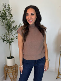 Warm Intentions Mock Neck Top