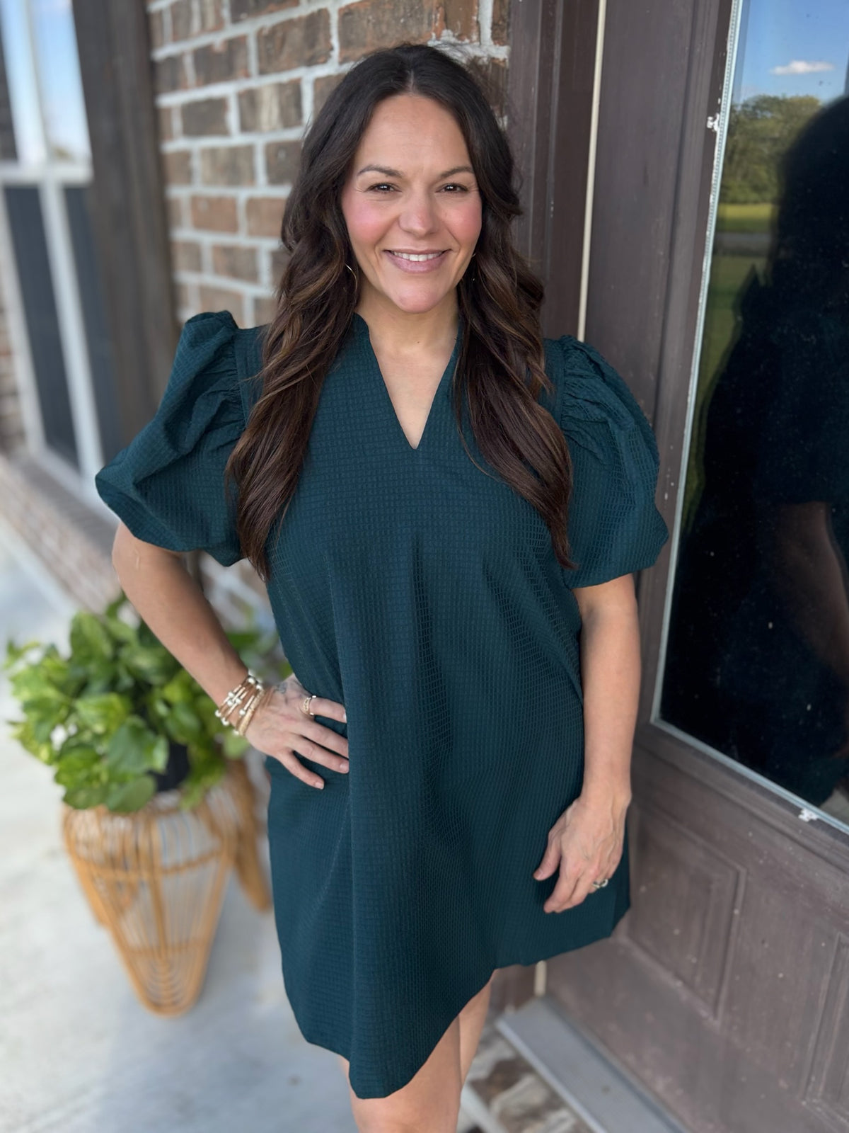 In the Evergreen Dress