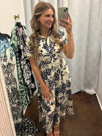 Flirty Foliage Dress