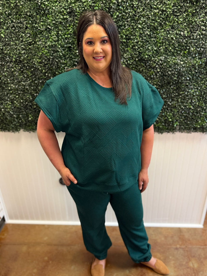 Structured Flow Pant Set - Plus