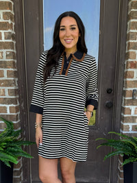 In the Details Striped Dress