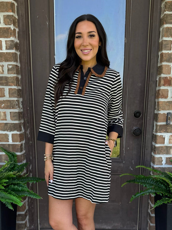 In the Details Striped Dress