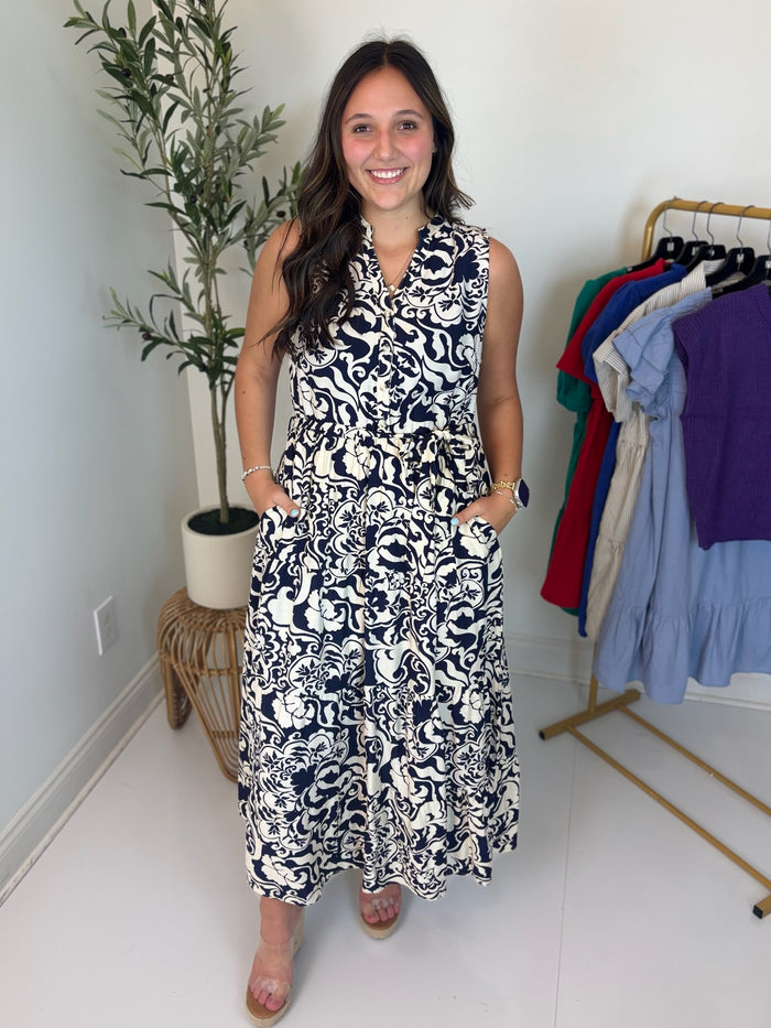 Freesia Floral Dress