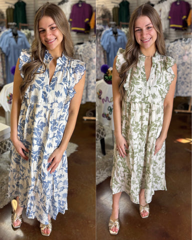 Fancy Free Floral Dress