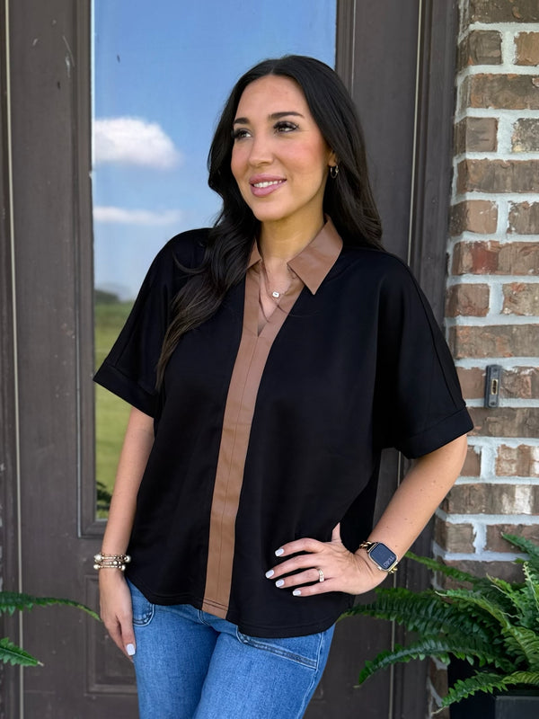 Harvest Hues Contrast Top