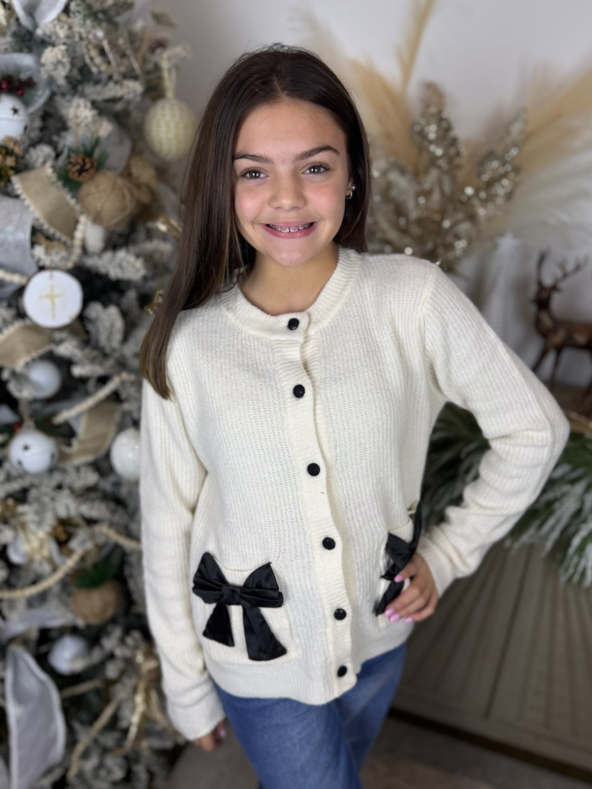 Ribbon Reverie Cardigan