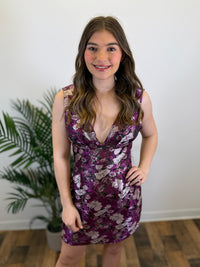 Gilded Garden Floral Dress