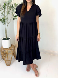 Poised Path Tiered Dress