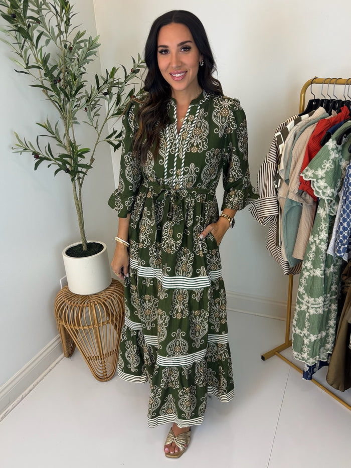 Whispering Pines Maxi Dress