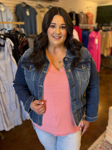 Jen Denim Jacket - Risen (Plus)