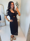 Eyes on Me Embroidered Dress