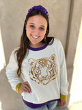 Sequins Tiger Sweater