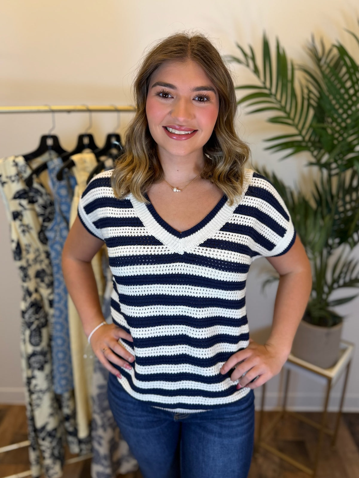 Seaside Stroll Knit Top
