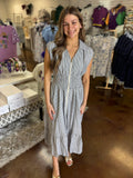 She's so Chic Striped Dress
