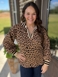 Big Ambition Leopard Top