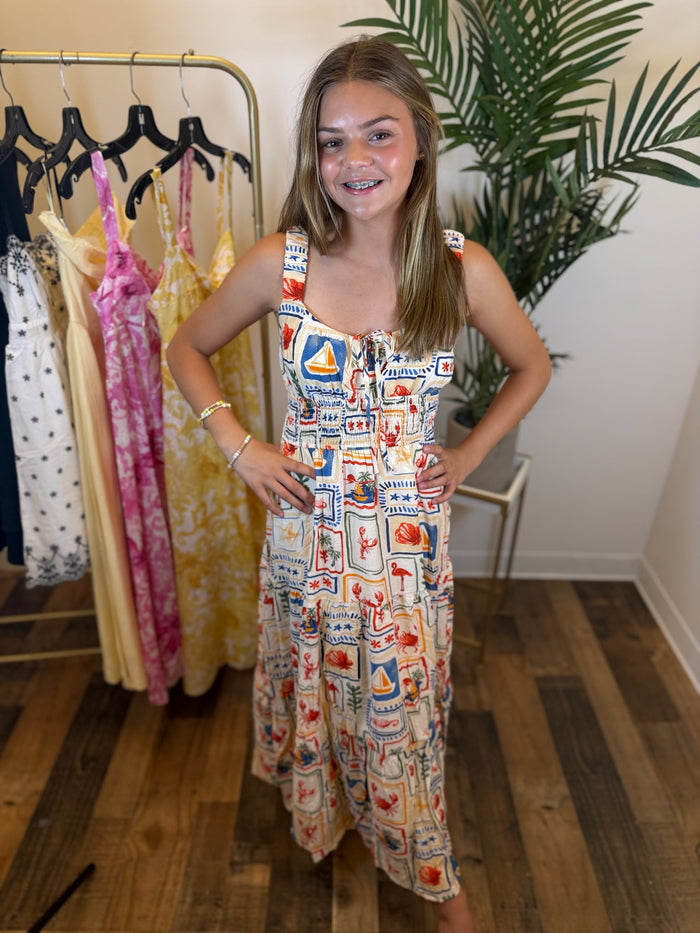 Postcard Paradise Dress