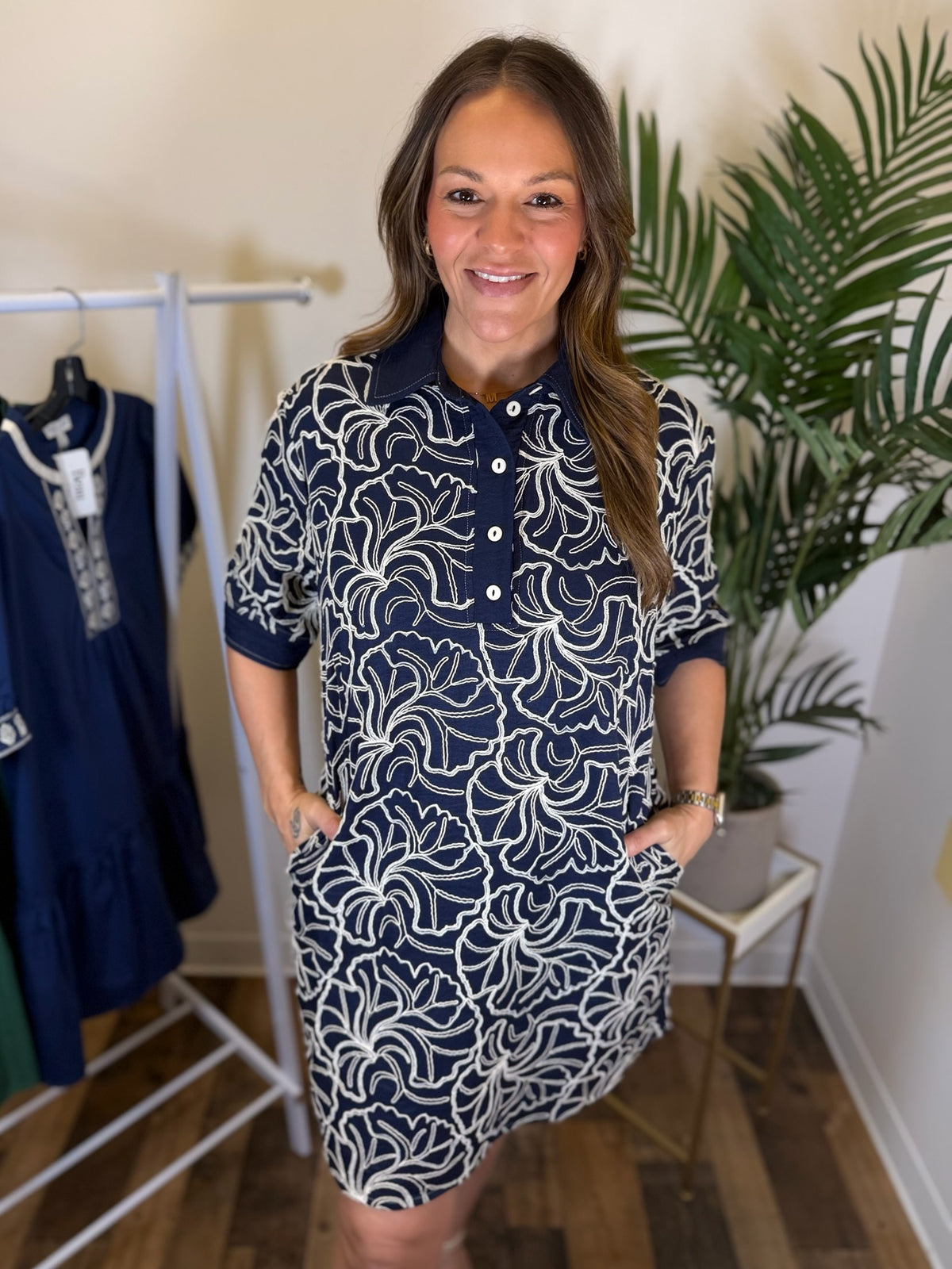 Put Together Embroidered Dress