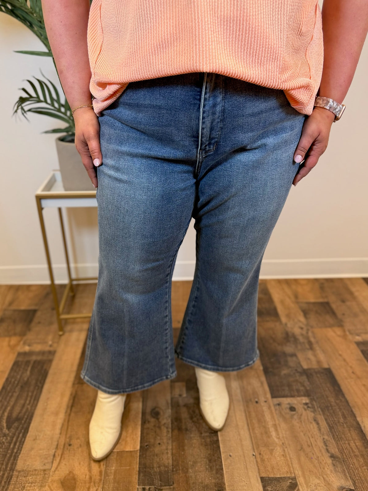 Faith Tummy Control Kick Flare Jean - Judy Blue (Plus)