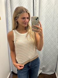 Sandy Shores Knit Tank