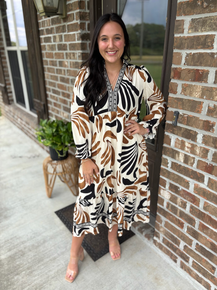 Sienna Horizon Maxi Dress