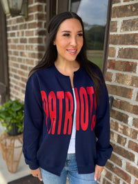 Patriots Crew Cardi (PRE ORDER)