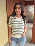 Spring Feeling Scallop Trim Top