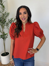 Rustling Leaves Textured Top