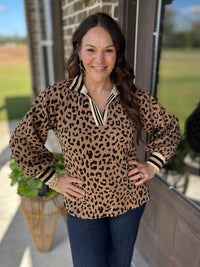 Big Ambition Leopard Top