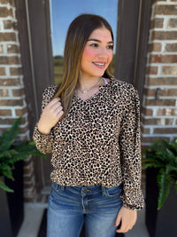 Wild About You Leopard Top