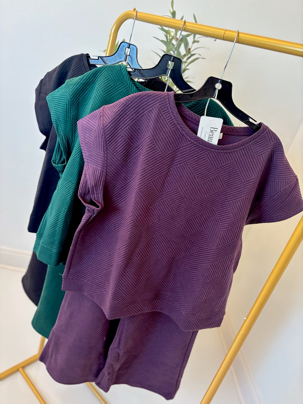 Structured Flow Pant Set