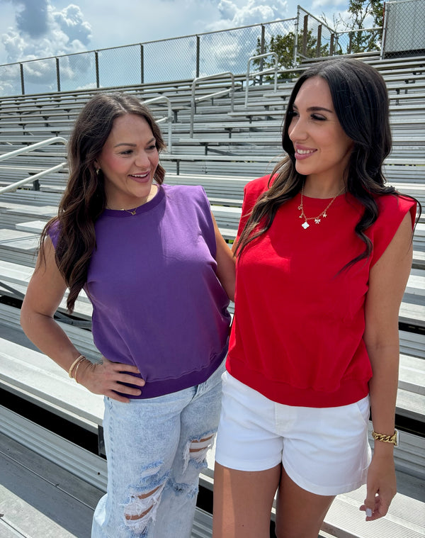 Winning Streak Sleeveless Top