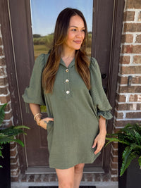 Perfectly Polished Mini Dress