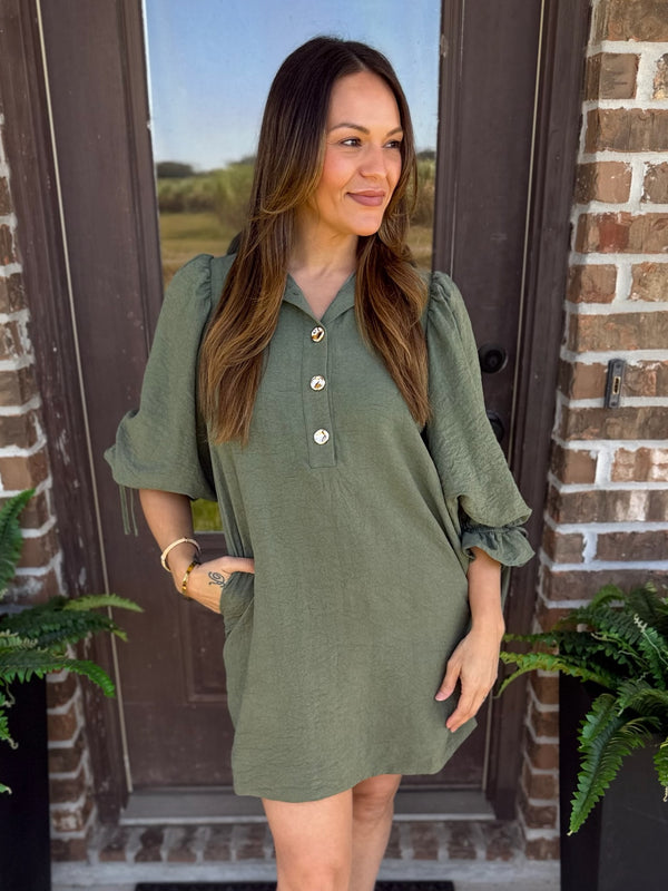 Perfectly Polished Mini Dress