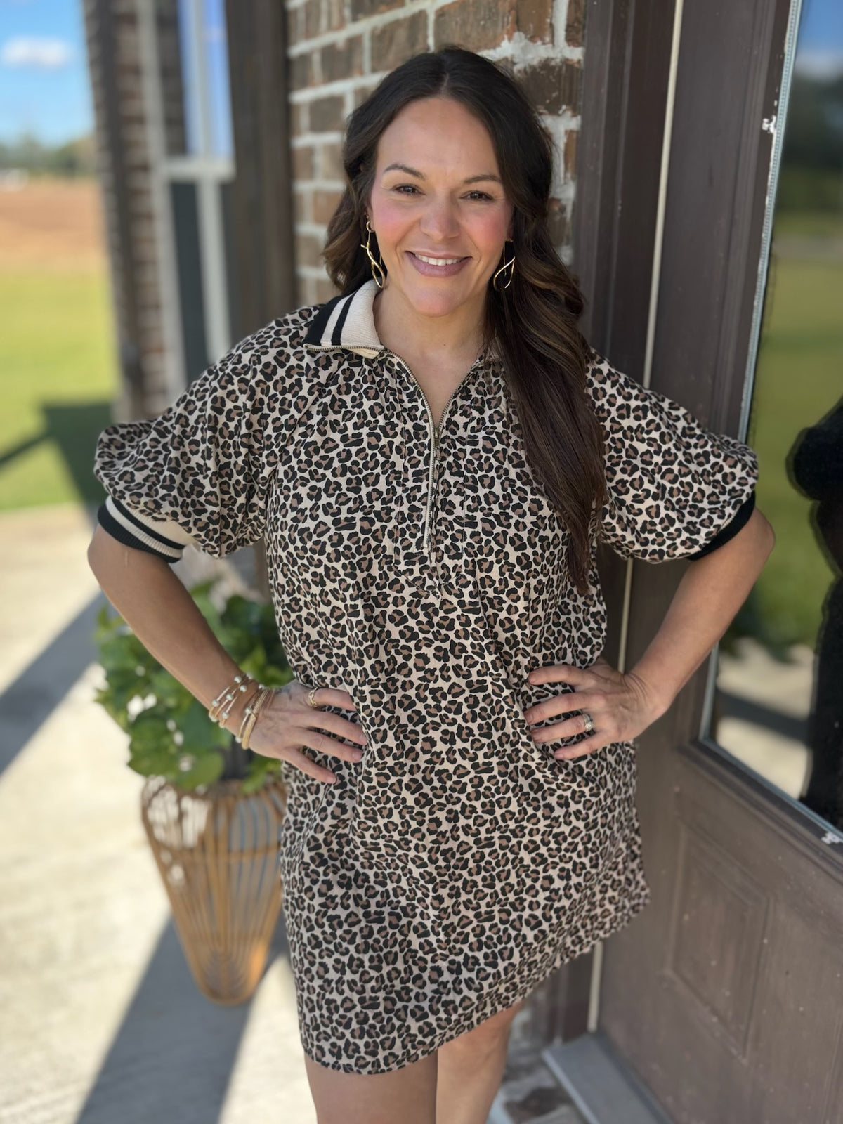 Bold Moves Leopard Dress