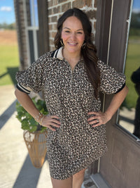 Bold Moves Leopard Dress