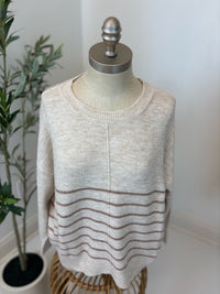 Pure Comfort Striped Sweater
