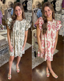 Romance Me Mock Neck Dress