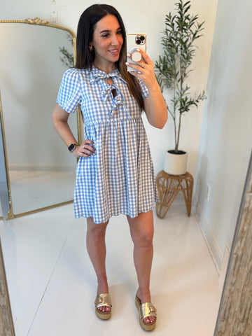 Good Graces Gingham Dress