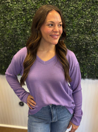 Coffee Break Ribbed Top