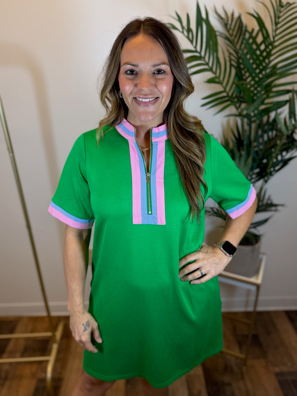 Palm Springs Shift Dress