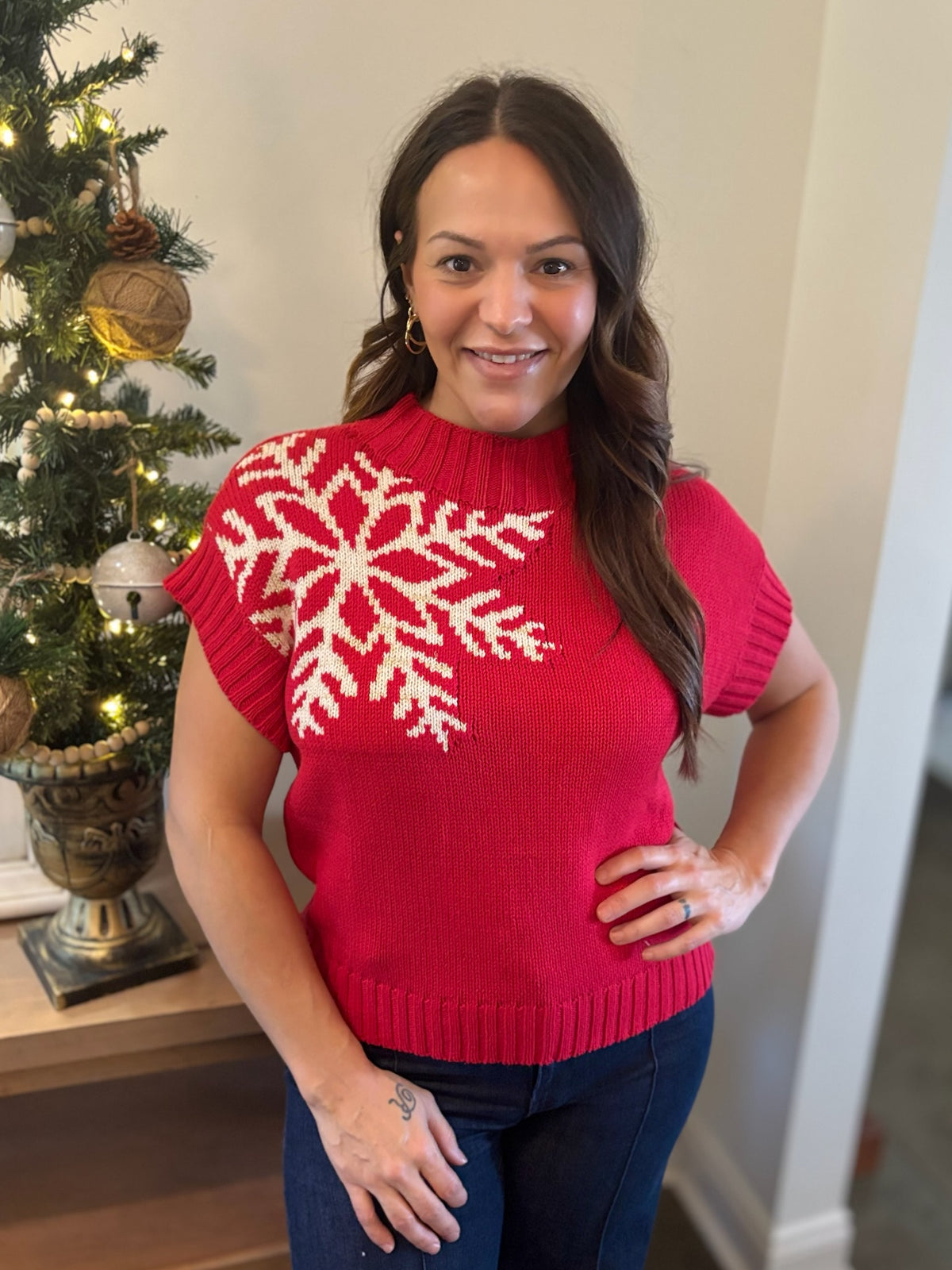 Snow is Glistening Sweater