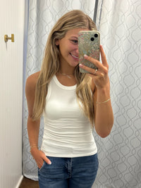 Sleeveless Ribbed Tank