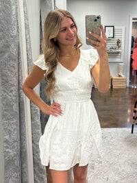 Simple and Clean Mini Dress